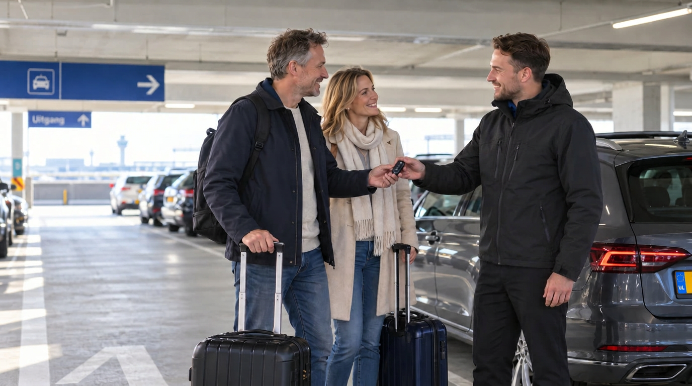 Overdracht van autosleutels